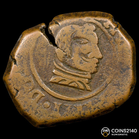 [NGC TOP POP] Felipe IV (1621-1665). 8 maravedís. (1660). Burgos. (AC - 301). (JaraboSanahuja - L01 Plate Coin). 8,14g. NGC F15 BN.