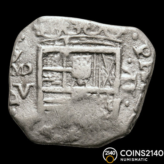 Felipe IV (1621-1665). 2 reales. 1628. Madrid. V. (AC-843). (Jarabo-Sanahuja-C161). 6,17g.
