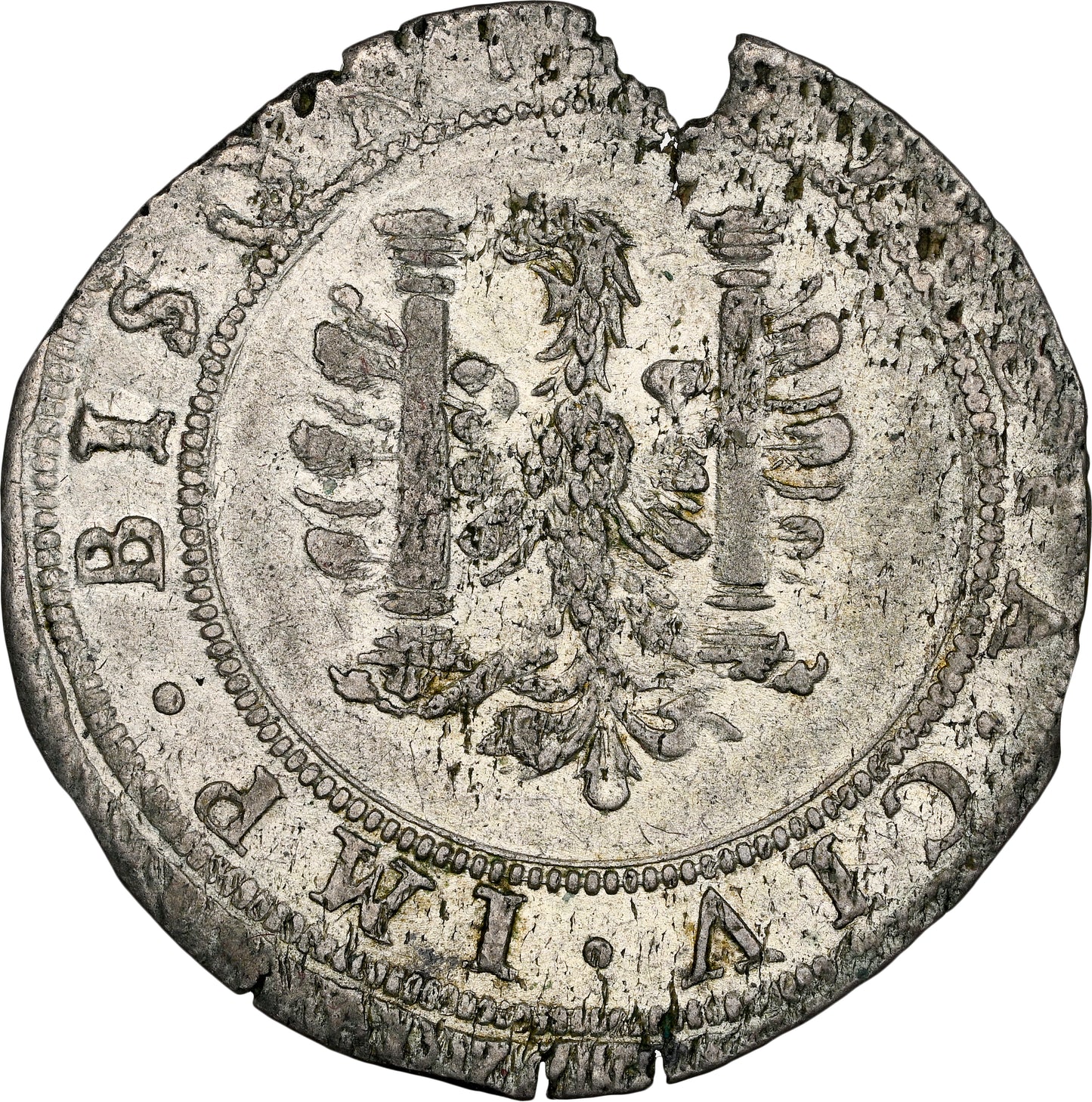[NGC TOP POP] Felipe IV (1621-1665). 1/4 testón (doble gros). 1623. Besançon. (Tauler-3000). (Vti-1644). Vellón. 2,95g. NGC AU55.