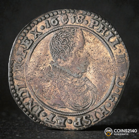 Felipe IV (1621-1665). 1 ducatón. 1658/7. Amberes / Antwerpen. (Tauler-2798v). (DAV-4454v). 32,26g.