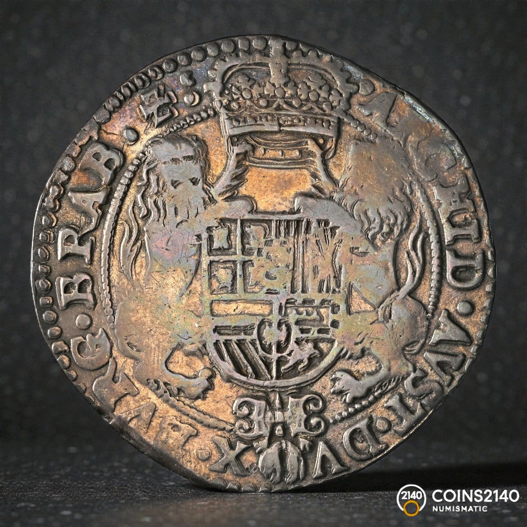 Felipe IV (1621-1665). 1 ducatón. 1658/7. Amberes / Antwerpen. (Tauler-2798v). (DAV-4454v). 32,26g.