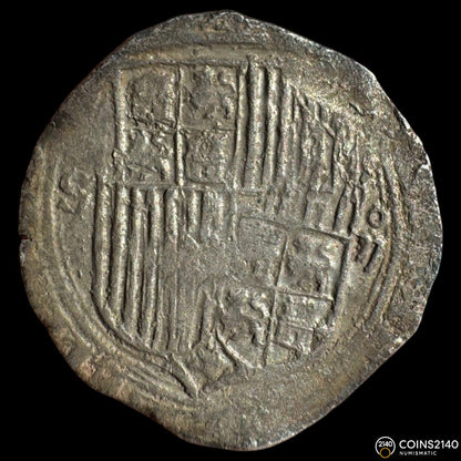 Reyes Católicos (1474-1504). 2 reales. Sevilla. (AC-516). 6,59g.