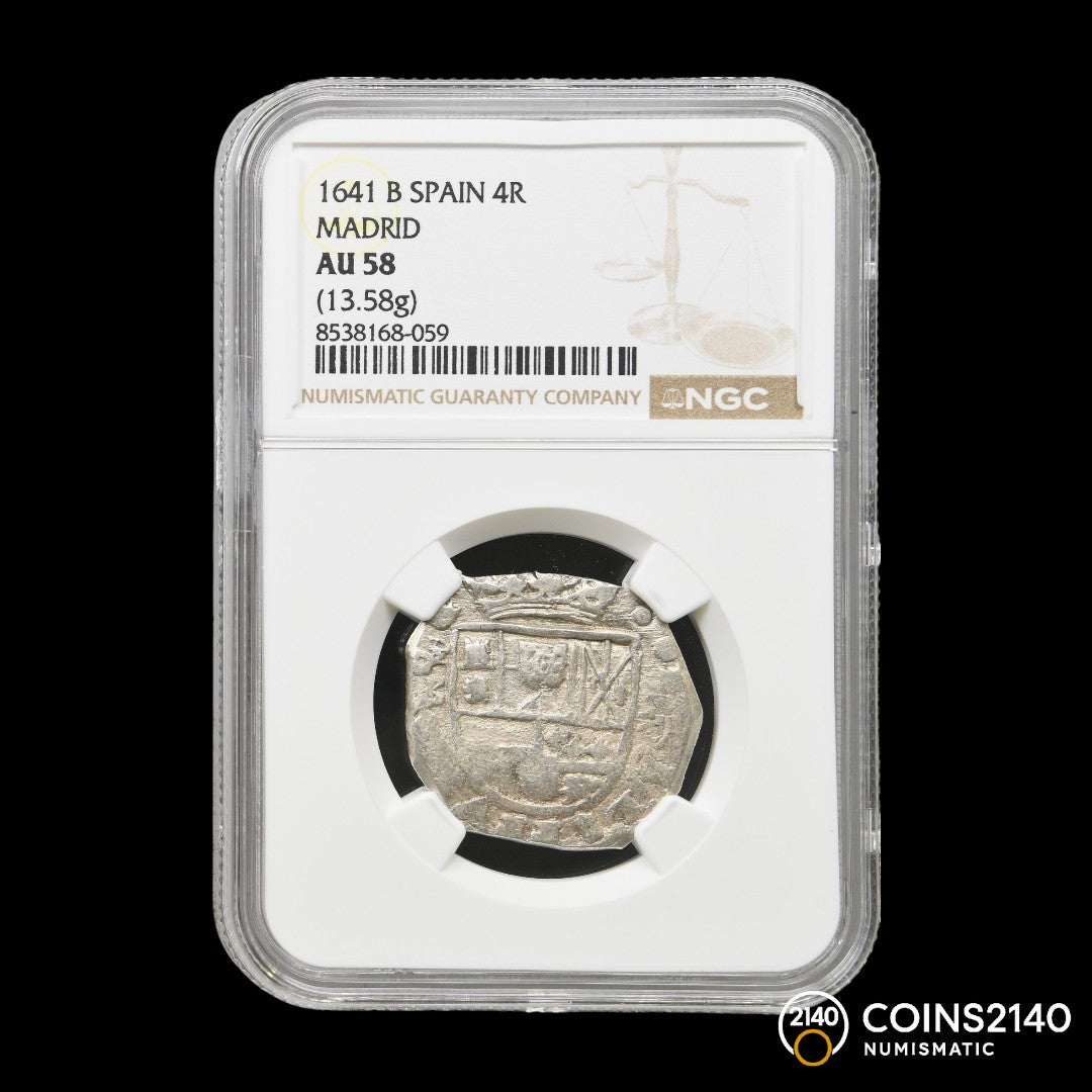Felipe IV (1621-1665). 4 reales. 1641. Madrid. B. (AC-1024). (Jarabo-Sanahuja-C120). 13,58g.