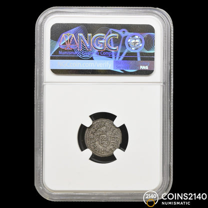 [TOP POP] Felipe IV (1621-1665). 4 maravedís. 1663. Burgos. (AC - 188). (JaraboSanahuja - M33). 1,23g. NGC MS62