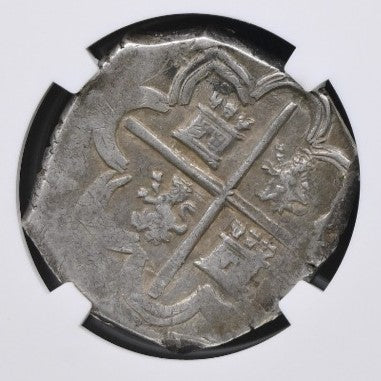 Felipe II (1566-1598). 4 reales. 1595. Segovia. Io. (AC-548). (JaraboSanahuja-A278). 13,52g. NGC XF40