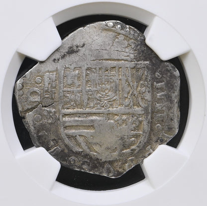 [NGC TOP POP] Felipe III (1598-1621). 4 reales. 1613. Segovia. B/Arbol/A. (AC-Unlistaed/Nocita). (JaraboSanahuja-Unlistaed/Nocita). 13,05g. NGC VF35