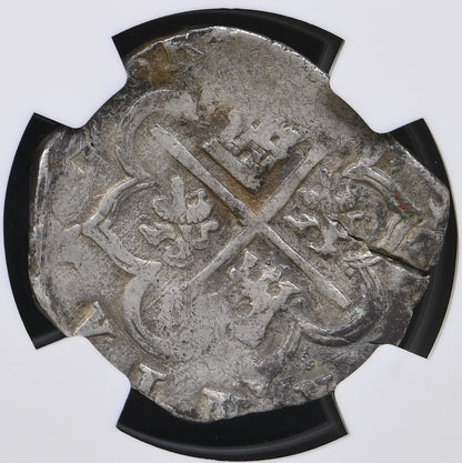 [NGC TOP POP] Felipe III (1598-1621). 4 reales. 1613. Segovia. B/Arbol/A. (AC-Unlistaed/Nocita). (JaraboSanahuja-Unlistaed/Nocita). 13,05g. NGC VF35