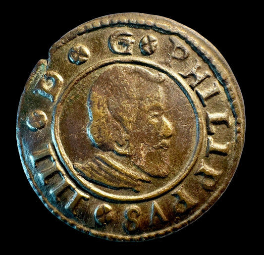 Felipe IV (1621-1665). 16 maravedís. 1664. Madrid. S. (Cal-480). (Jarabo-Sanahuja-M389). Vellón. 4,42g.