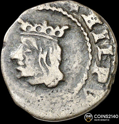 Felipe V (1700-1746). 1 dobler. S/F. Mallorca. (AC-3). 1,71g.