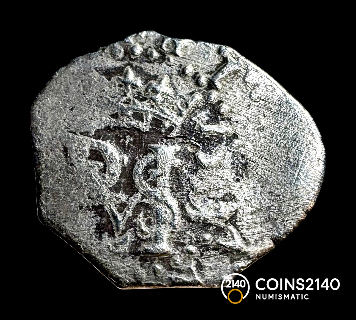 Felipe II (1566-1598). 1/2 Real. 1593. (Sevilla). (B). (AC-159). (Jarabo-Sanahuja-A791). 1,54g.