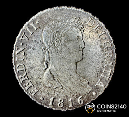 Fernando VII (1808-1833). 4 reales. 1816. Madrid. GJ. (AC-1082). 13,18g.
