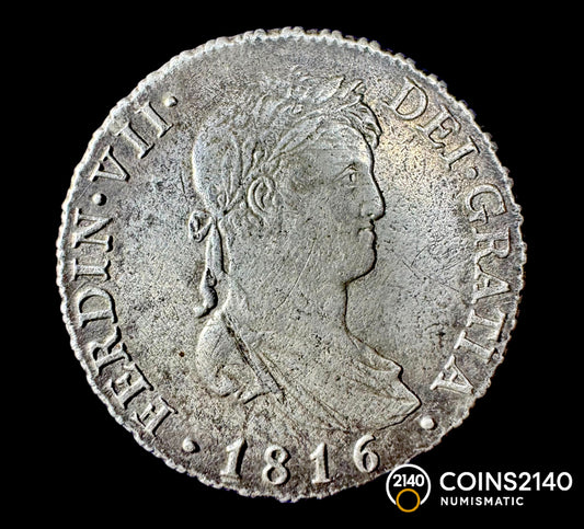 Fernando VII (1808-1833). 4 reales. 1816. Madrid. GJ. (AC-1082). 13,18g.