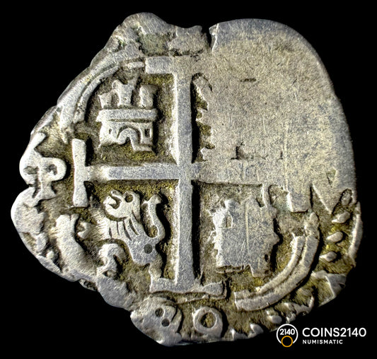 Carlos II (1665-1700). 1 real. 1689. Potosí. VR. (AC-282). Ag. 2,17g.