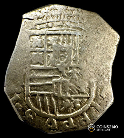 Felipe III (1598-1621). 2 reales. 1611/0. Granada. M. (AC-Nocita/unlisted). (Jarabo-Sanahuja-B100 Mismo ejemplar). Ag. 6,80g.