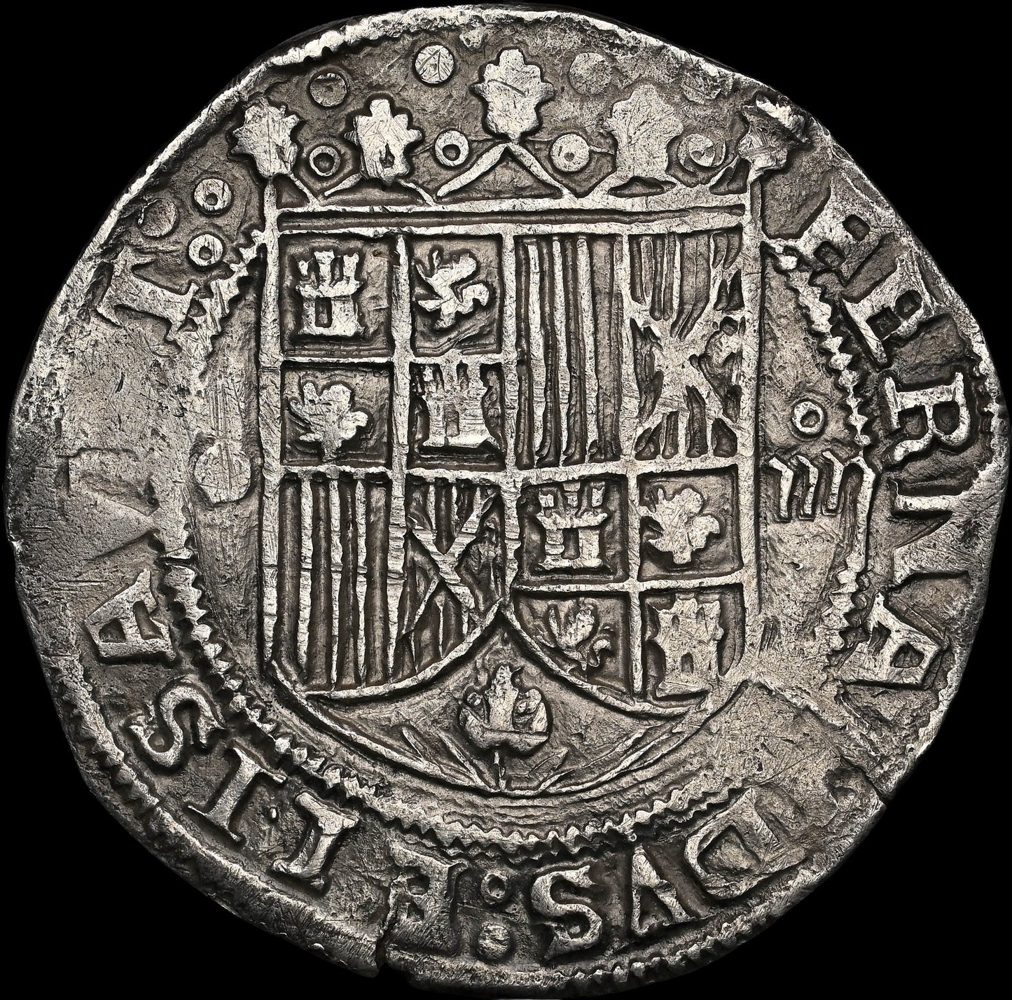Reyes Católicos (1474-1504). 4 reales. Burgos. (Cal-535). Ag. 13,60g.