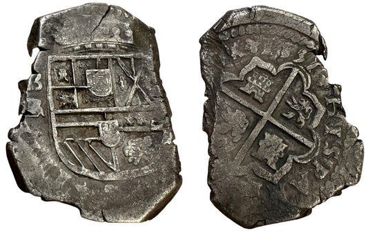 Felipe IV (1621-1665). 8 reales. 1651. Burgos. BR. (Cal-1228). (Jarabo-Sanahuja-C01). Ag. 27,75g. NGC AU53.