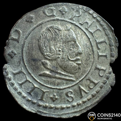 Felipe IV (1621-1665). 16 maravedís. 1664. Madrid. (AC - 373). (JaraboSanahuja - M416). 4,03g.