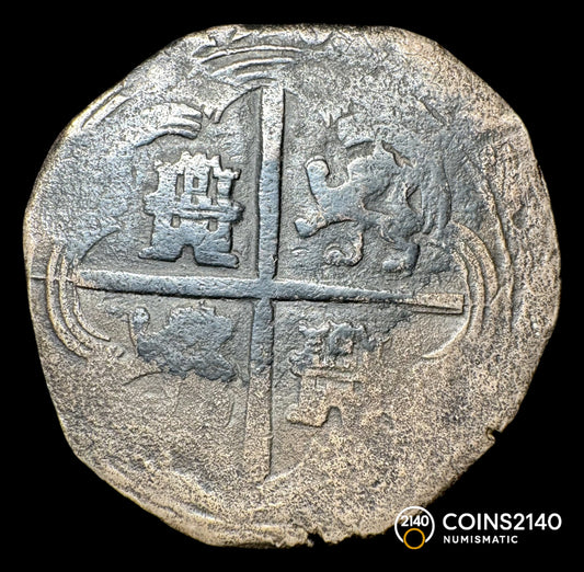 Felipe II (1566-1598). 8 Reales. 1598. (Sevilla). (B). (AC-745). (Jarabo-Sanahuja-A595). Ag. 24,68g.