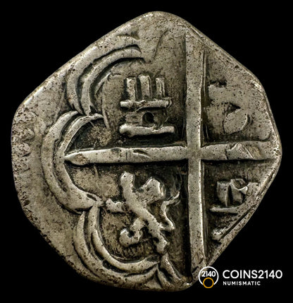 Felipe II (1566-1598). 1 Real. 1597. Granada. C. (AC-205). (Jarabo-Sanahuja-A185). Ag. 2,01g.