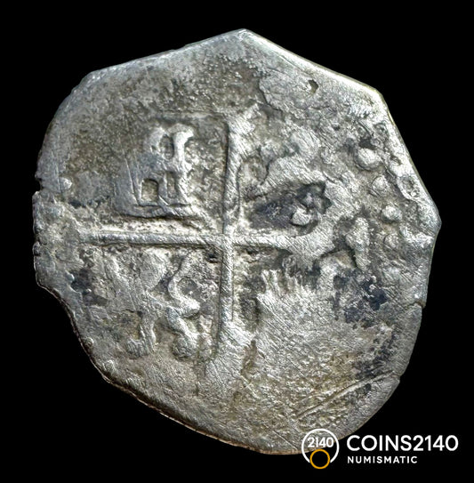 Felipe II (1566-1598). 1/2 Real. 1593. (Sevilla). (B). (AC-159). (Jarabo-Sanahuja-A791). 1,54g.