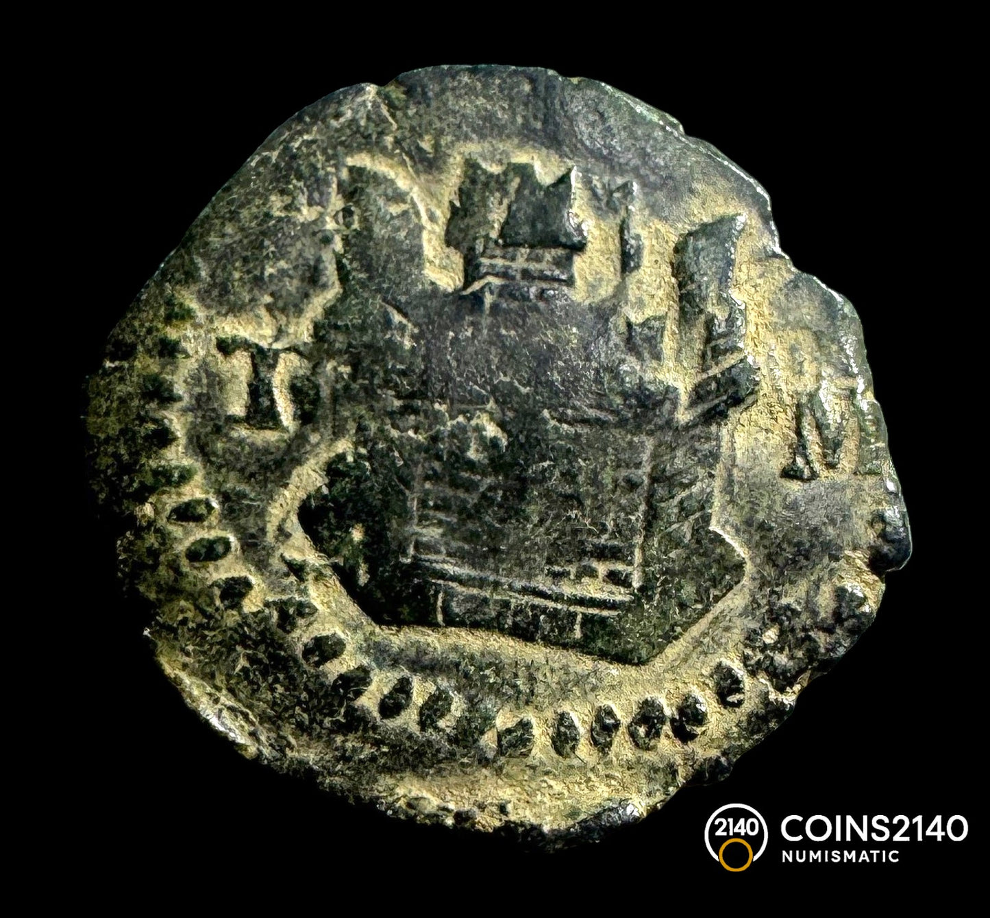 Felipe II (1566-1598). Blanca. S/F. Toledo. M. (AC-47). (Jarabo-Sanahuja-A279). 1,07g.