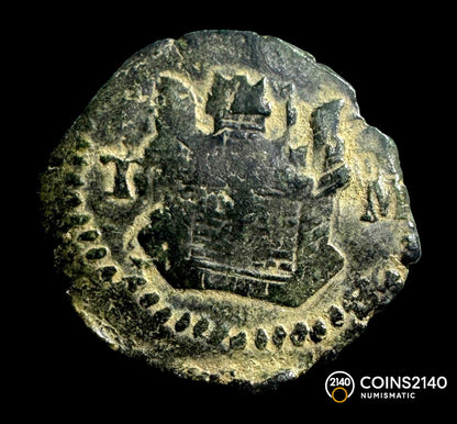 Felipe II (1566-1598). Blanca. S/F. Toledo. M. (AC-47). (Jarabo-Sanahuja-A279). 1,07g.