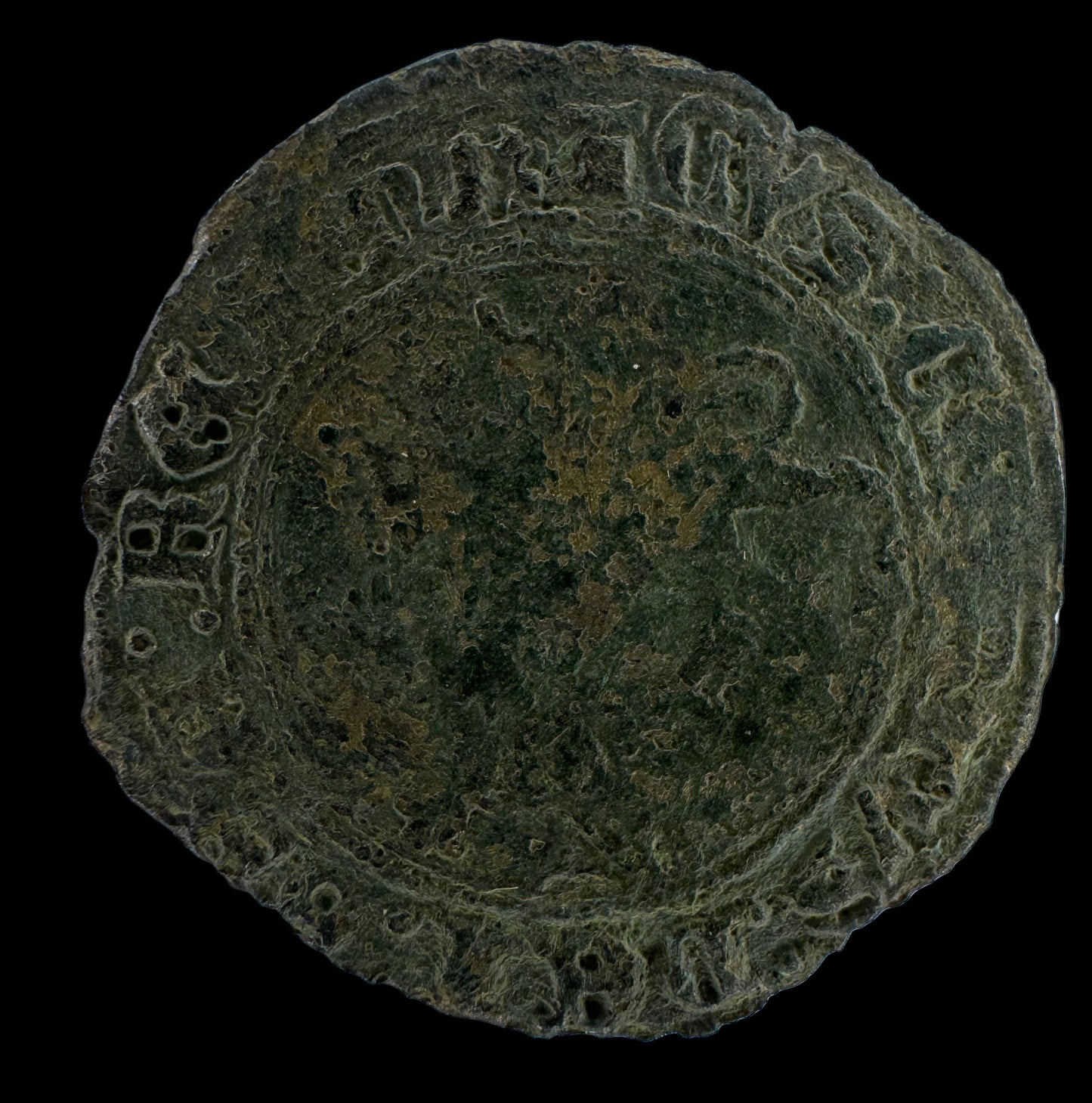 Enrique IV. (1454-1474). Maravedí. Burgos. 2,07 g. F.