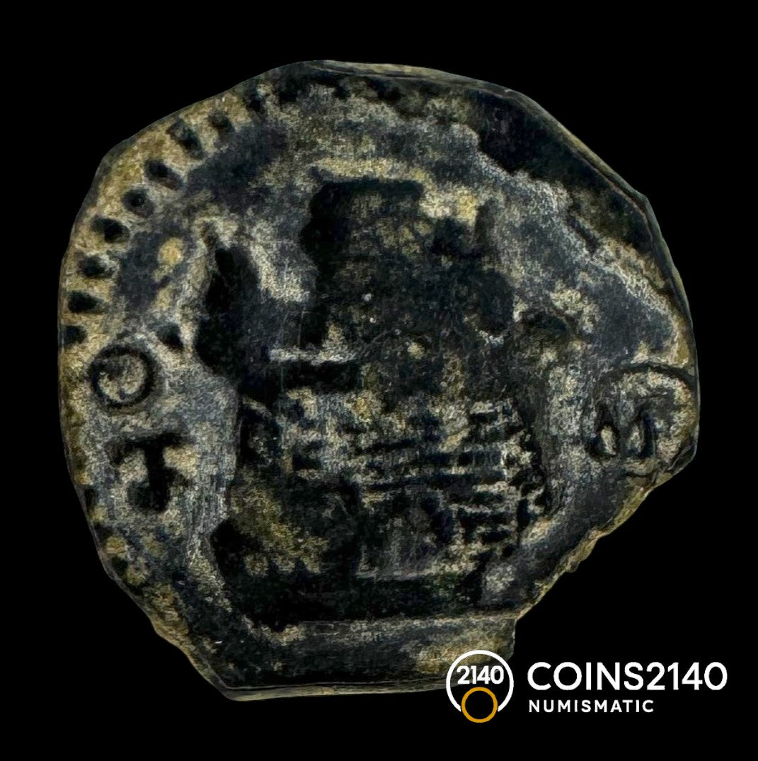 Felipe II (1566-1598). Blanca. S/F. Toledo. Ⓜ. (AC-48). (Jarabo-Sanahuja-A284). Ag. 0,97g.