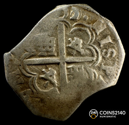Felipe III (1598-1621). 2 reales. 1611/0. Granada. M. (AC-Nocita/unlisted). (Jarabo-Sanahuja-B100 Mismo ejemplar). Ag. 6,80g.