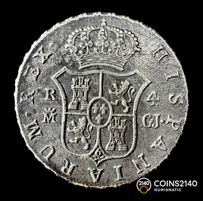 Fernando VII (1808-1833). 4 reales. 1816. Madrid. GJ. (AC-1082). 13,18g.