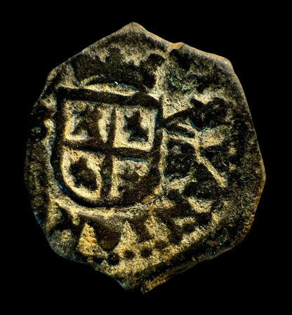 Felipe IV (1621-1665). 8 maravedís. 1661. Sevilla. (Cal-403). (Jarabo-Sanahuja-M624). Vellón. 2,25g.