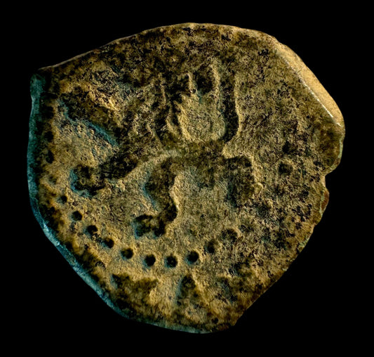 Felipe III (1598-1621). 2 maravedís. 1602-1606. Burgos. (Cal-Tipo 43). (Jarabo-Sanahuja-D43). Cu. 1,38g.