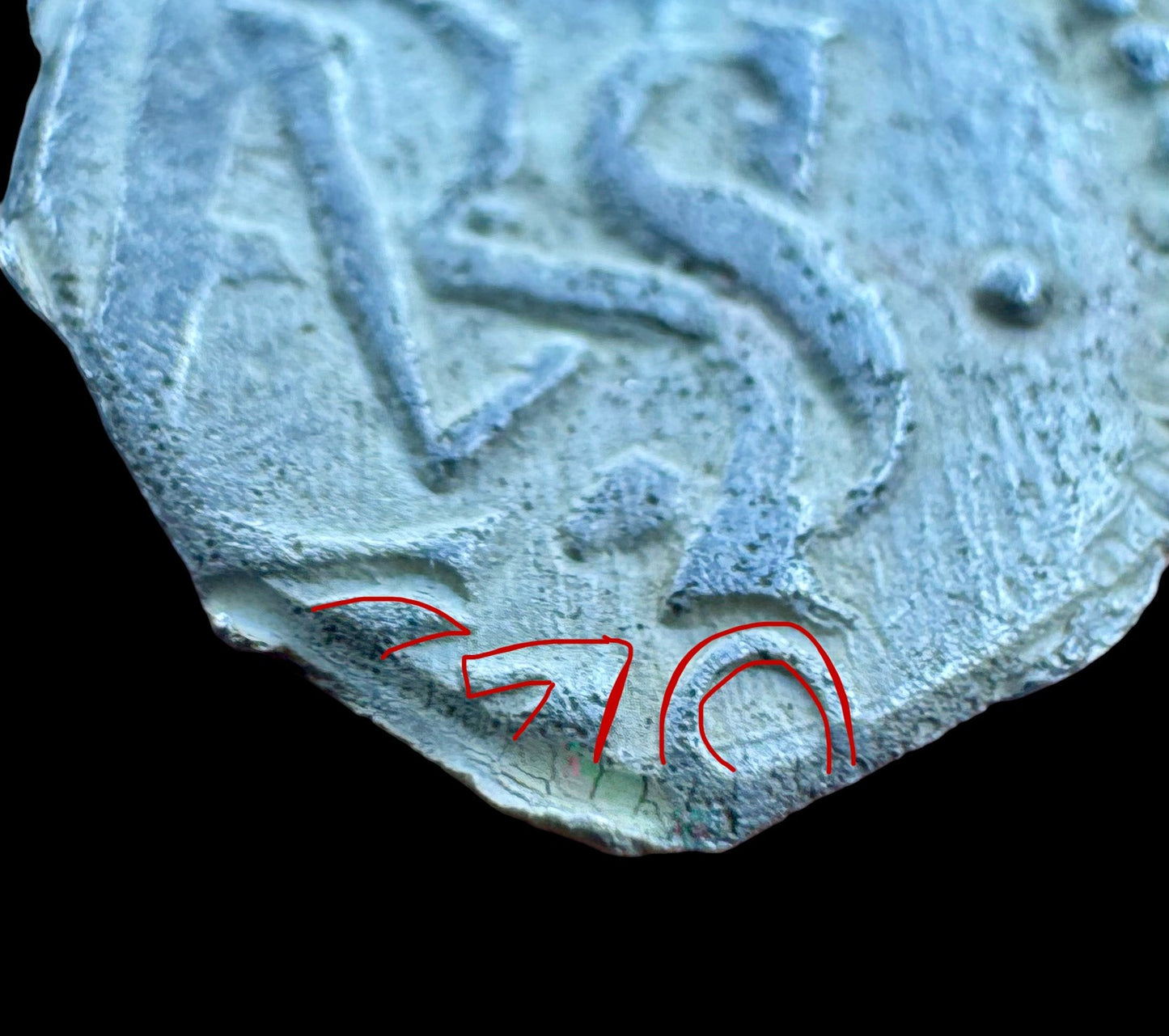 Felipe III (1598-1621). 1/2 real. 1620. Toledo. (AC-Nocita). (Jarabo-Sanahuja-B785). 1,69g.